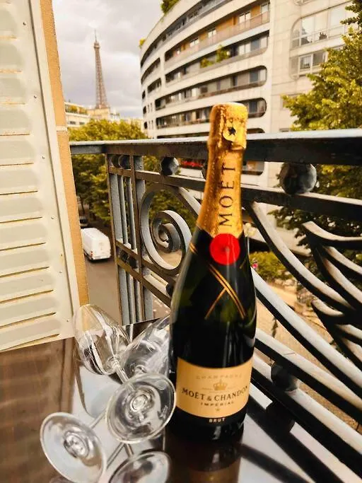 Lejlighed Appartement Avec Magnifique Vue Tour Eiffel Paris