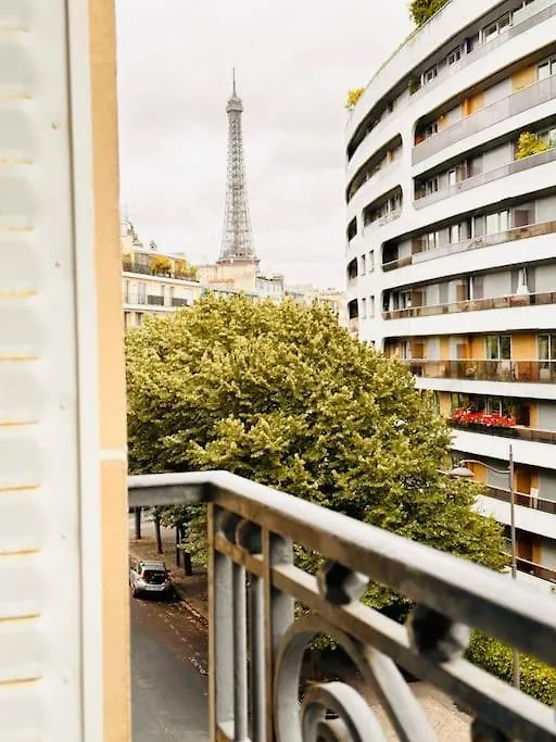 Appartement Avec Magnifique Vue Tour Eiffel Paris 0*,  Frankrig